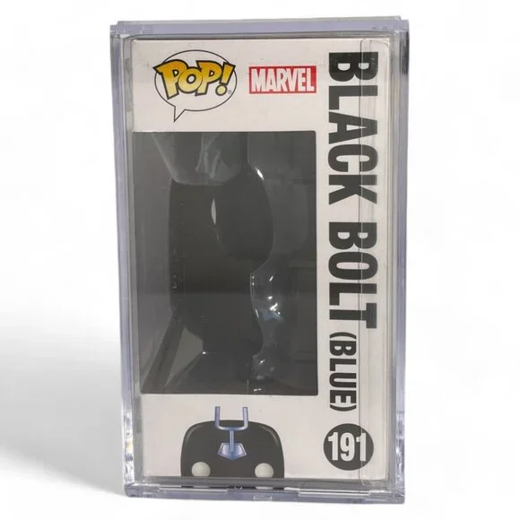 Funko Pop! Marvel: Black Bolt (Blue) #191 Exclusive SIGNED by Anson Mount - Picture 5 of 8